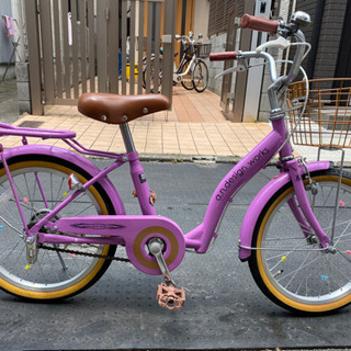 【ネット決済・配送可】値下げ相談可！！！18インチ　子供用自転車...