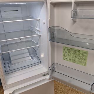 ☆美品☆ 日立 2020年製 ノンフロン冷凍冷蔵庫 RL-154KA 154L2ドア 右