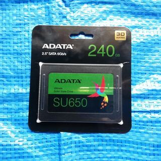 【SSD】ADATA SU650 240GB【実働品】