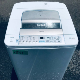9.0kg‼️1531番 HITACHI✨日立全自動電気洗濯機✨BW-9PV