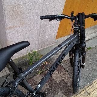 GAIANT]SNAP(S) 26吋 MTB Fサス/アルミ/21speed/ダークグレー