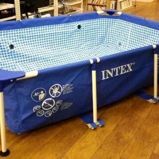 INTEX 家庭用プール 幅220×奥行150×高さ60㎝ 長方形 大型