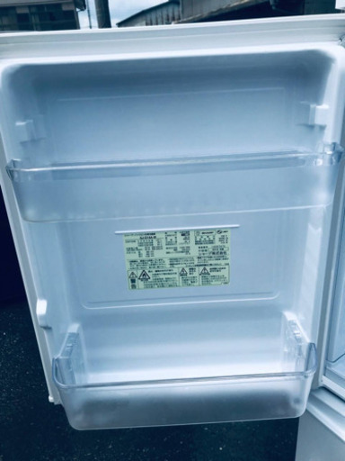 1540番 シャープ✨ノンフロン冷凍冷蔵庫✨SJ-D14A-W‼️