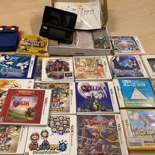 3DSを2つとカセットセット