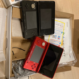 3DSを2つとカセットセット