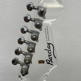 Barclay 透明アクリル エレキギター　ジャンク Barclay 透明アクリル エレキギター ジャンク