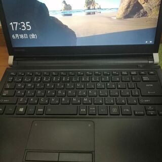 東芝 高年式高性能第6世代Corei3 高速SSD256G メモリ4G USB3.0