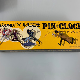 ルパン三世　ROUND1 ピンクロック　時計