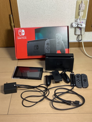 [美品・付属品完備]新型ニンテンドースイッチグレー