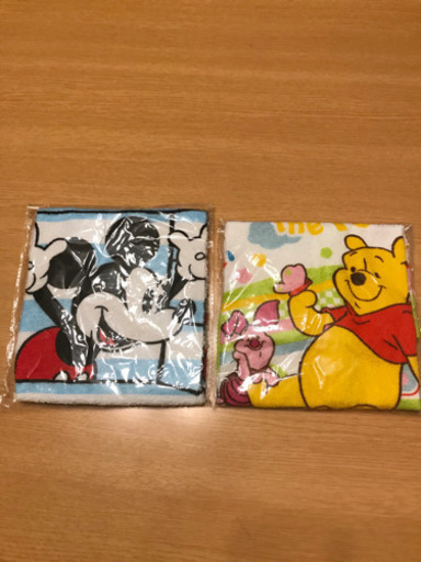 ディズニータオル2枚セット Ks0411 新田辺の生活雑貨の中古あげます 譲ります ジモティーで不用品の処分