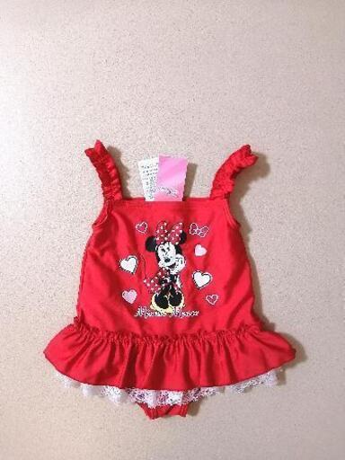 新品 水着 90cm ミニーマウス Minnie ミニーちゃん ワンピース ひまわり 滝谷の子供用品の中古あげます 譲ります ジモティーで不用品の処分