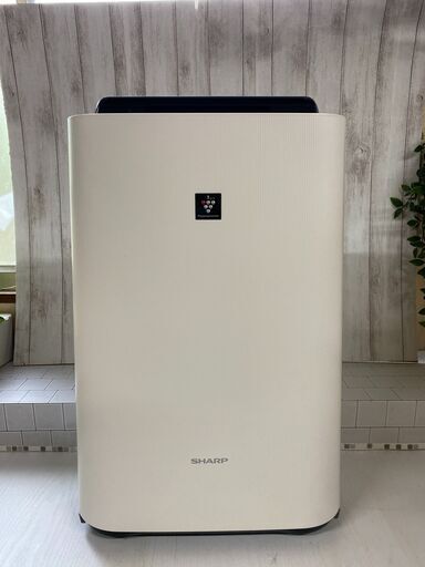 SHARP シャープ KC-F50-W 加湿空気清浄機 2017年製 ～23畳 ファン式 脱臭機能 PM2.5 花粉 高濃度プラズマクラスター7000