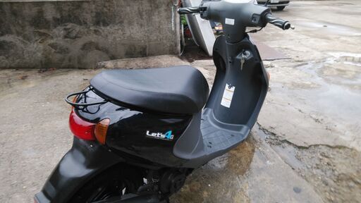 ⭐スズキレッツ4G CA41A 黒 FI車 セキュリティー付き goobike】バイク
