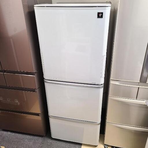 628売約済み❌SHARP 314L 3ドア冷蔵庫 プラズマクラスター 左右どっちもドア 自動製氷