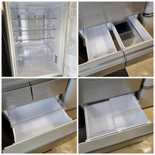 h621売約済み❌2016年製 SHARP 424L 5ドア冷蔵庫 プラズマクラスター