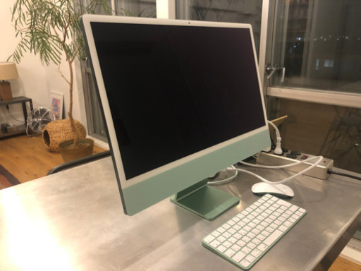 iMac 2021 24インチ　グリーン