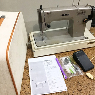 職業用 軽工業用 内職用 JUKI ジューキ　ミシン TL-82 ケース 一式　中古 職業用 軽工業用 内職用 JUKI ジューキ ミシン TL-82 ケース 一式 中古