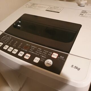洗濯機　ハイセンス2017年製【保証1年つき】