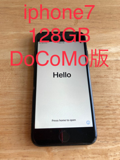 iphone 7 128GB simロック解除済み