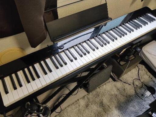 【美品】カシオ（CASIO） Privia PX-S1000BK（レッド：赤）88鍵盤 電子ピアノ