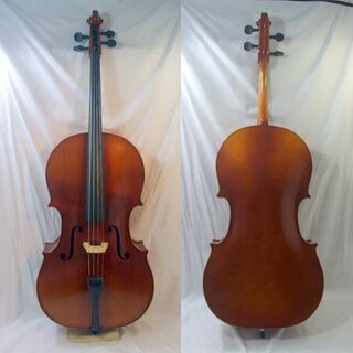 メンテ済み 鈴木バイオリン 中古 4/4 チェロ 1992年 美品セット No72 未使用 弓 ケース 状態良好 試奏歓迎 愛知県清須市 手渡し 全国発送対応 中古チェロ 管理8425