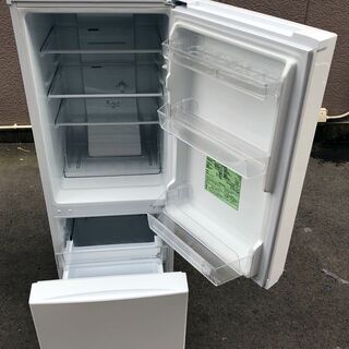 ㊱【6ヶ月保証付・税込み】アイリスオーヤマ 156L 2ドア冷蔵庫 AF156 
