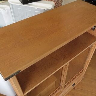 ♪本屋久杉 茶箪笥 茶棚 民芸家具 違い棚♪