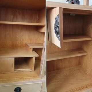 ♪本屋久杉 茶箪笥 茶棚 民芸家具 違い棚♪