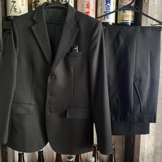 【ネット決済】男児　スーツ　上下セット　ブラック　フォーマル　1...