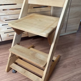 【ネット決済】学習用椅子　木製
