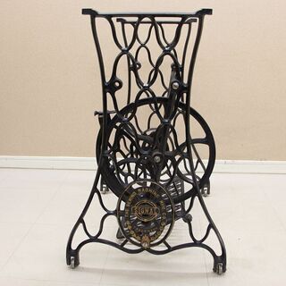 希少アンティーク レトロ SIGNAL シグナル 足踏みミシン脚 網脚 MISHIN 鉄脚 (R2120swxY) 希少アンティーク レトロ SIGNAL シグナル 足踏みミシン脚 網脚 MISHIN