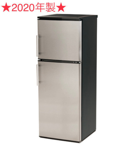 ドン・キホーテ オリジナルモデル 136L ステンレス冷蔵庫 MR-ST136A 2ドア 右開き 2020年製　自宅時間　おうち時間