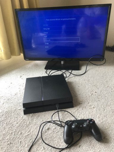 【PS4】コントローラー三つ付き、ACアダプタ付き【CUH1200A】