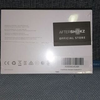 新品未開封　骨伝導ワイヤレスヘッドホン　AfterShokz Aeropex