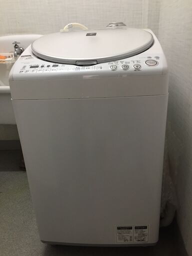 中古洗濯機（シャープ　ES-TX800）