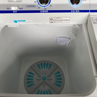 クリアランス 【決まりました】【451】12kg洗い・日立の二槽式洗濯機・二層 