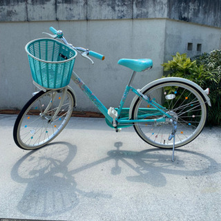 自転車 22インチ ブリジストン エコパル ミント