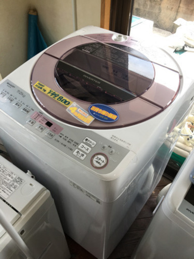 洗濯機　SHARP 2020年製　7kg