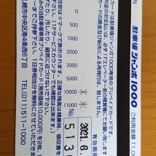 【ネット決済】ジャンボ1000専用　プリカ