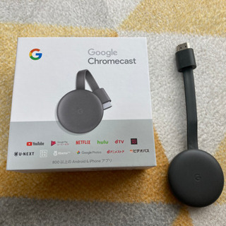 【ネット決済・配送可】Google Chromecast 美品　...