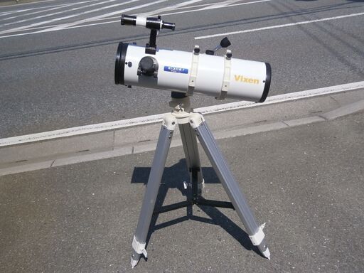 ☆中古品 Vixen ビクセン 反射式天体望遠鏡 三脚付き R130SF D＝130ｍｍ ｆ＝650ｍｍ☆