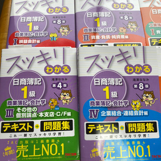 【手書きなし極美品】簿記一級すっかりわかるセット