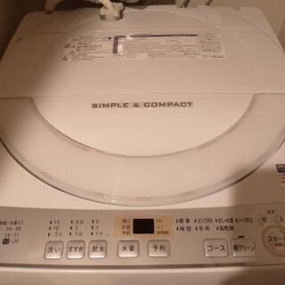 シャープ洗濯機　es-ge6c
