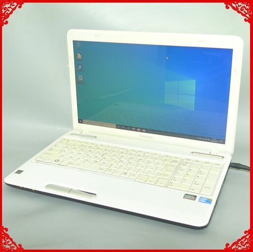 ノートパソコン 中古動作良品 15.6型 東芝 T350/56AW Core i5 4GB 500G Blu-ray 無線LAN Wi-Fi Windows10 LibreOffice済 即使用可能