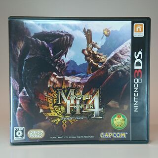 【ネット決済・配送可】3DSソフト 【モンスターハンター4】動作確認済