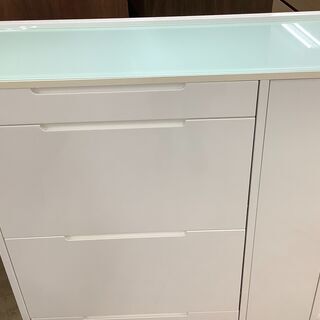 フラップシューズBOX WH【ユーズドユーズ名古屋天白店】 J867