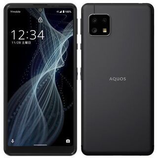 【新品未使用】AQUOS sense4 basic　カラー：ブラック