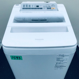 8.0kg‼️1593番 Panasonic✨全自動電気洗濯機✨NA-FA80H3‼️