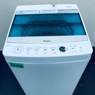 ✨2018年製✨1600番 Haier✨全自動電気洗濯機✨JW-...