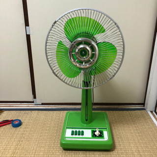 昭和の三洋　緑の扇風機